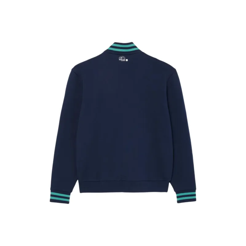 LACOSTE Baseball Jacket Men's Marine Blue-1