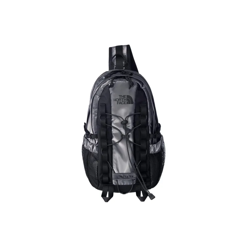 THE NORTH FACE Shoulder Bag, Crossbody Bag, Sling Bag, Outdoor Bag Nylon Silver Gray Unisex-0