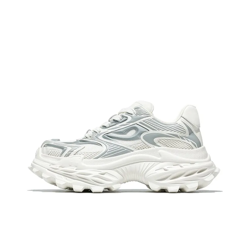 MOERBAI Lava Series Breathable Height Increase Low Top Chunky Sneakers Men's-5
