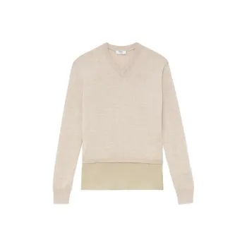 THEORY Knitwear Women's Oat With Champagne 1MY
