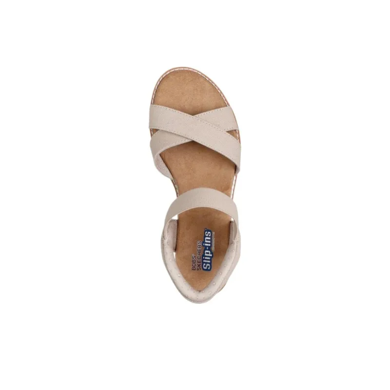 Skechers BOBS Desert Kiss Beach Sandals Women's Khaki-2