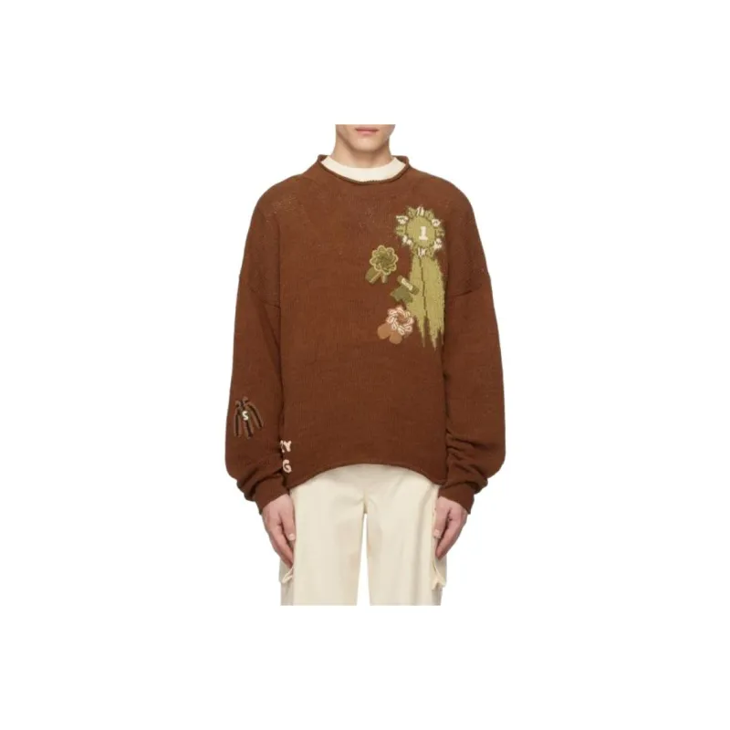 Story Mfg Knitwear Men Brown-0