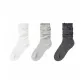 White, Light Heather Gray, Dark Heather Gray