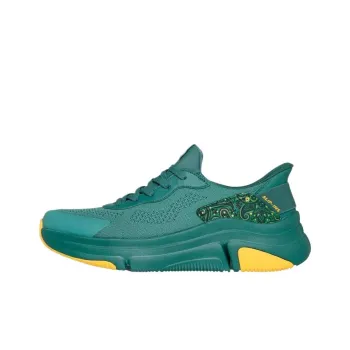 SNOOP DOGG x Skechers Slip ins Low Top Casual Shoes Men's Green