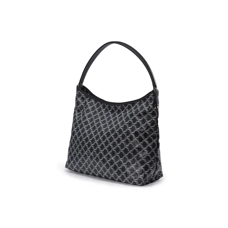 AQUASCUTUM PVC Tote Handbag Women's Gray-1