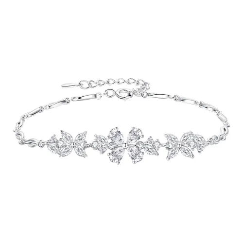 Ascending S925 Silver Bracelets Women's