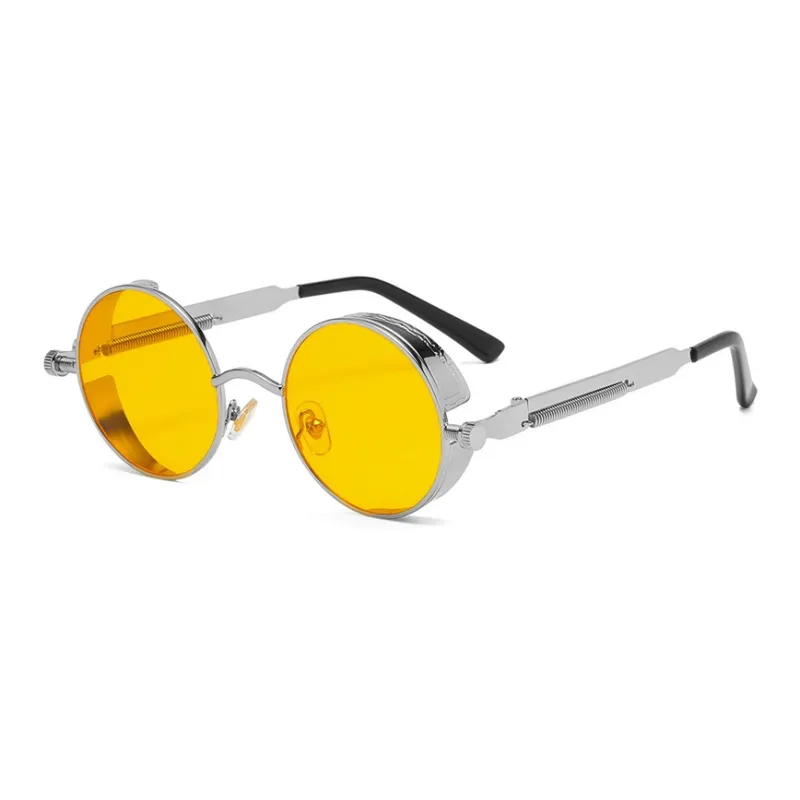SOMAN Metal Round Sunglasses Unisex-26