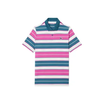 LACOSTE Polo Shirts Men Pink