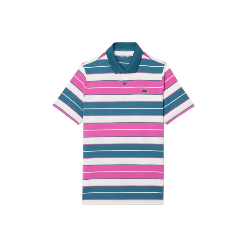LACOSTE Polo Shirts Men Pink-0