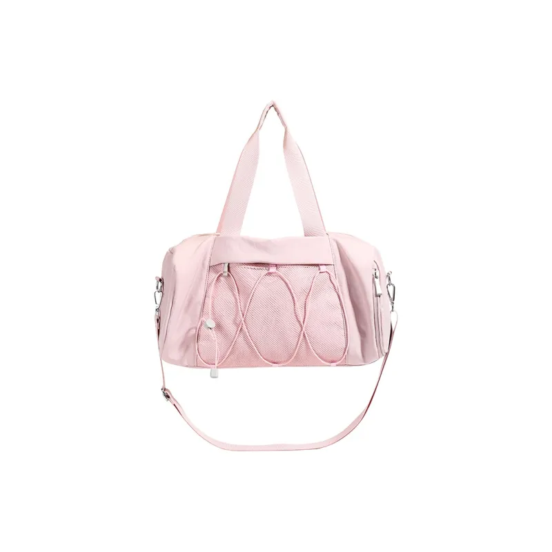 BUBM Polyester Travel Bag Unisex Black/White/Green/Pink-12