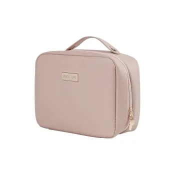 Sweet Pillow House Leather Portable Waterproof Large Capacity Portable Travel Makeup Bags