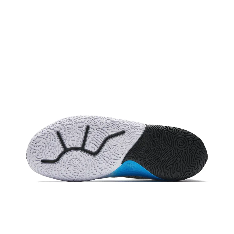 Anta KAI 2 Cushioning, Abrasion Resistant, And Resilient Properties Low Top Basketball Shoes Men's White Black Blue-5