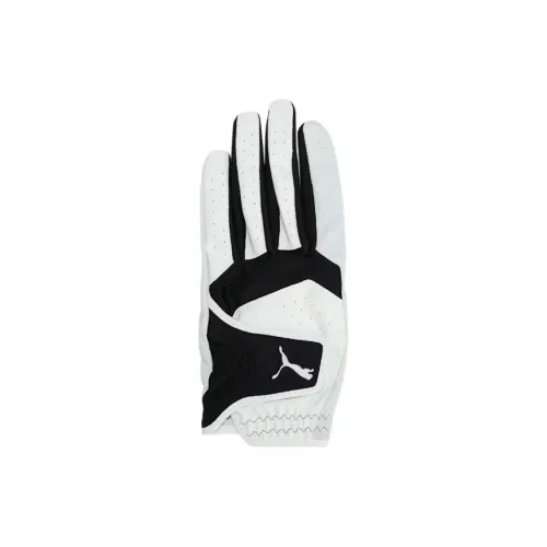 PUMA Polyester Sports Gloves Men's White