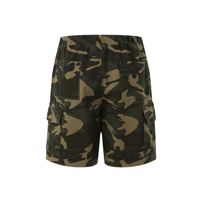 CHINISM Shorts Unisex Camouflage-1