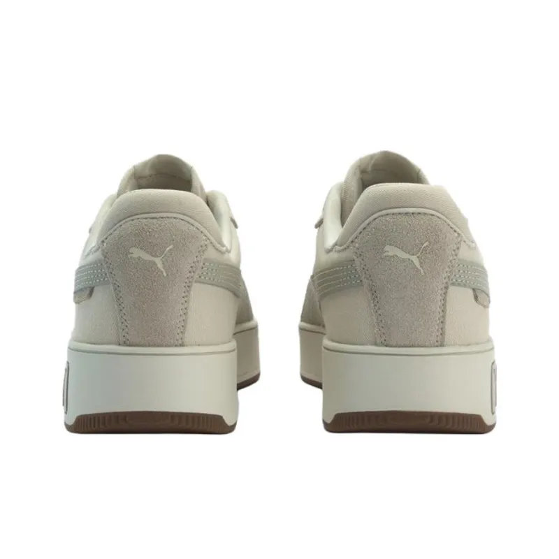 PUMA Carina Street Anti Slip Wear Resistant Low Top Skateboard Shoes Women's Snow-3