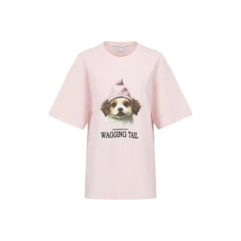 URBAN REVIVO T Shirt Women's Pastel Pink