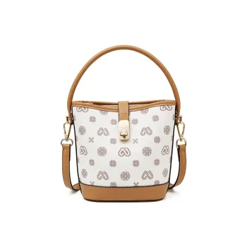 Old Man's Head Synthetic Leather Crossbody Handbag Regular Women's Multicolor