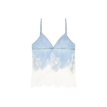 DIESEL DE MONY S Denim Cami W Lace Insert