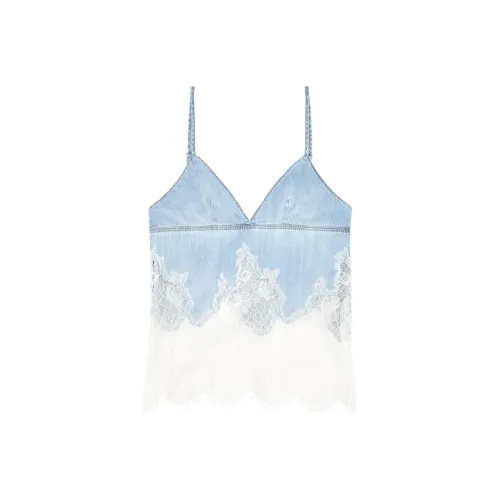 DIESEL DE MONY S Denim Cami W Lace Insert