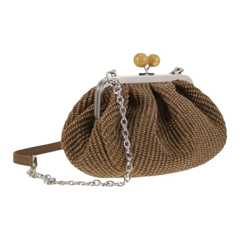 WEEKEND MaxMara Palmas Chained Pastry Bag-2