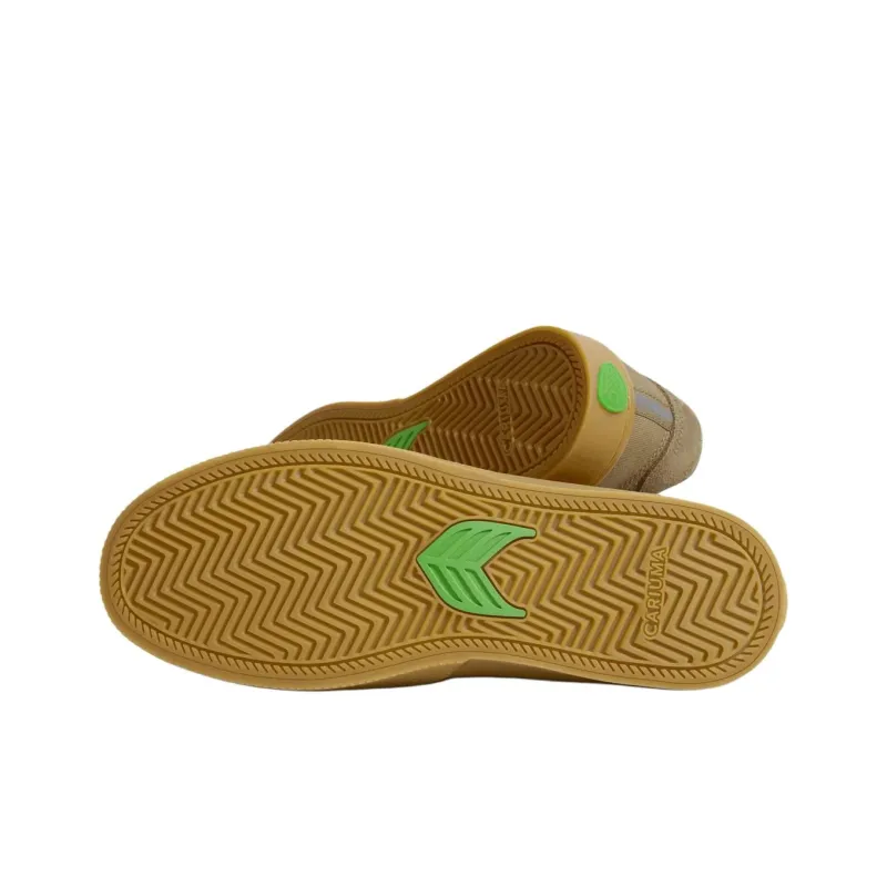 CARIUMA NAIOCA PRO Abrasion Resistant Low Top Skateboard Shoes Unisex Camel-3