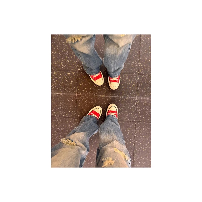 DARK HORSE Jeans Unisex Vintage Blue-1