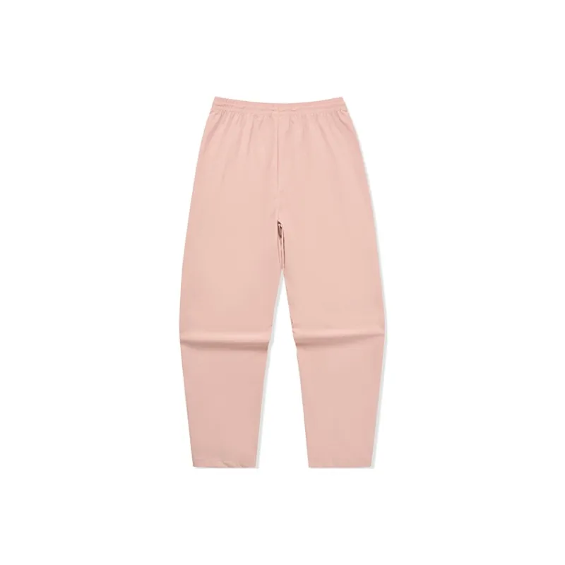 Erke Casual Pants Women's Cream Pink-1