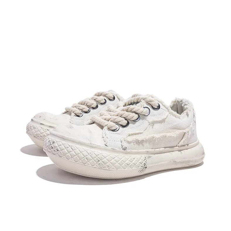 Jifffly Abrasion Resistant Cushioning Support Low Top Canvas Shoes Unisex-2