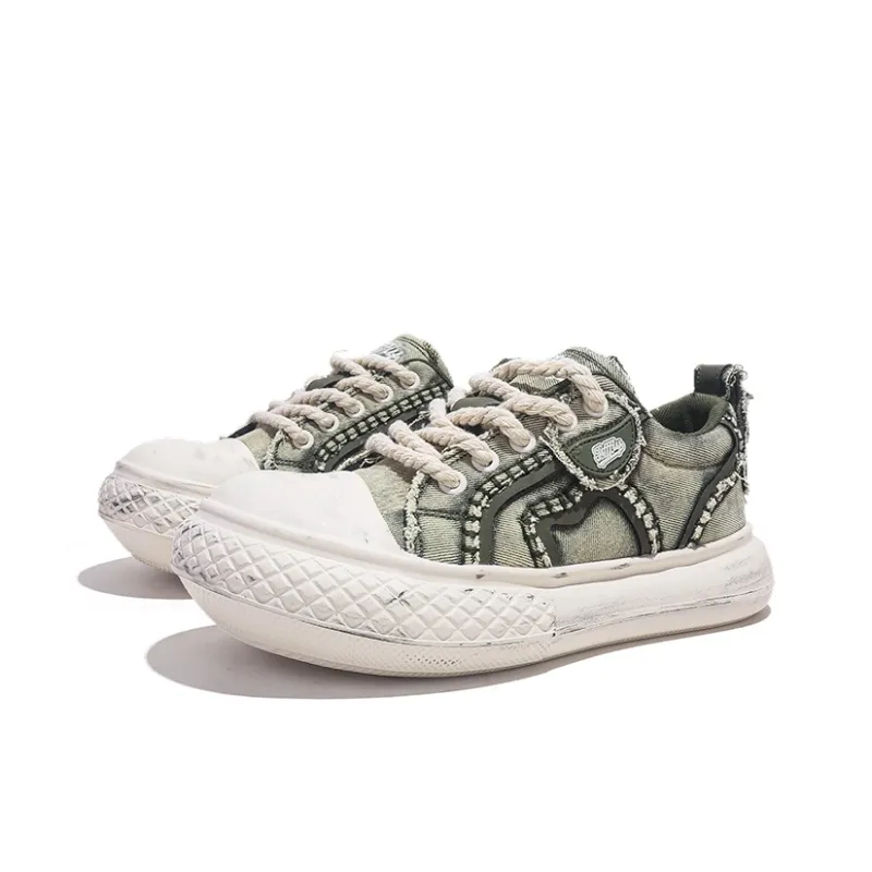 Jifffly Slip Resistant, Abrasion Resistant Cushioning Low Top Canvas Shoes Unisex-9