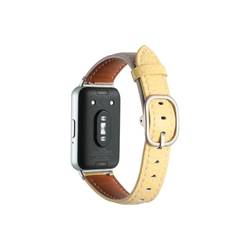 ZHENGGUANG Watch Band Samsung Compatibility Genuine Leather Material-2