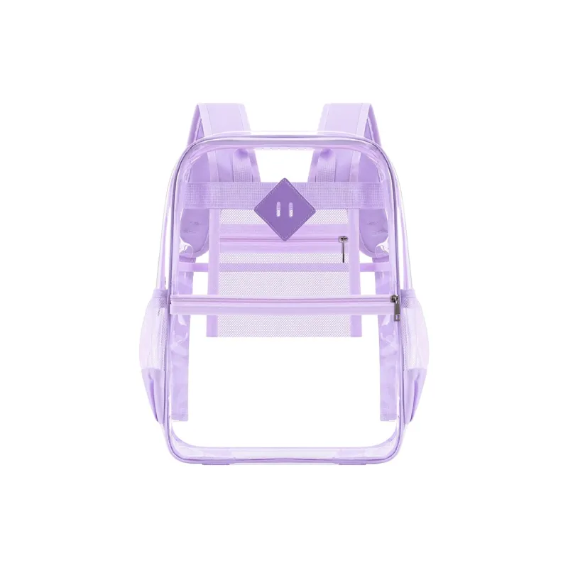 OURFUN PVC Polyvinyl Chloride Backpack Unisex Multicolor-6