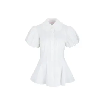 Selkie Collection SS25 Shirt Women's Ivory White