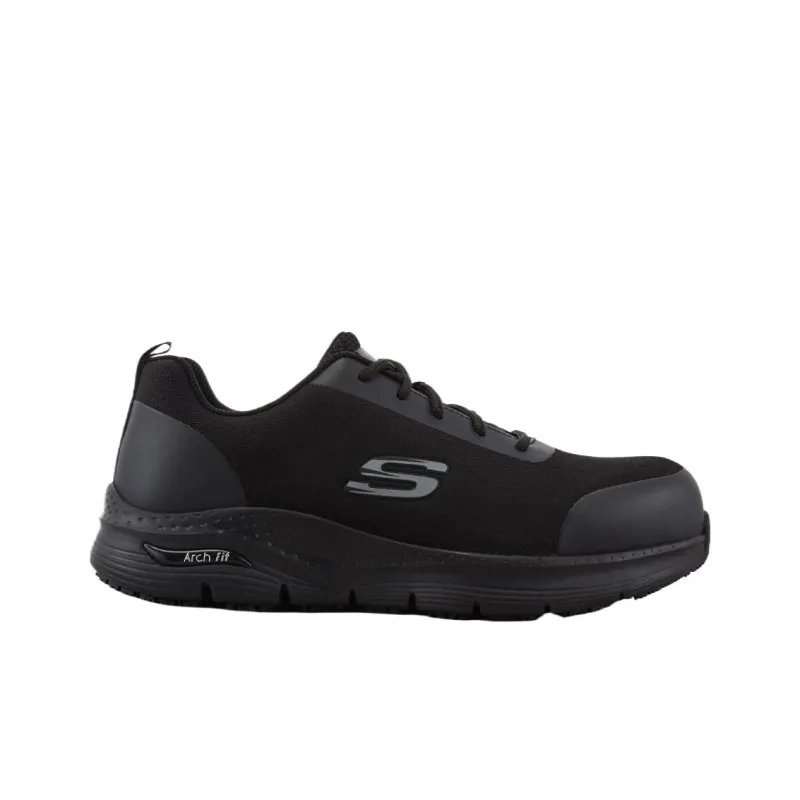 Skechers ArchFit Low Top Casual Shoes Men's Black-1