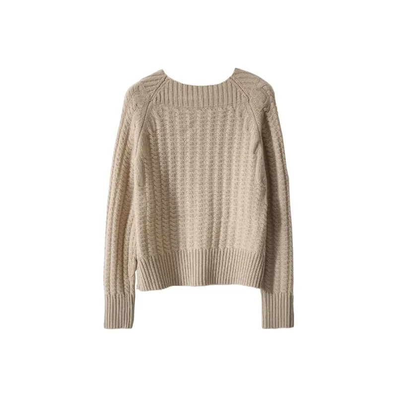 Kele Coco Sweater Women's Milk Oat-1