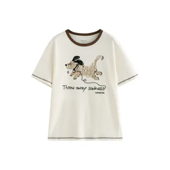Initial Language T Shirt Women's