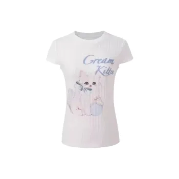 YGPRW T Shirts Women's White