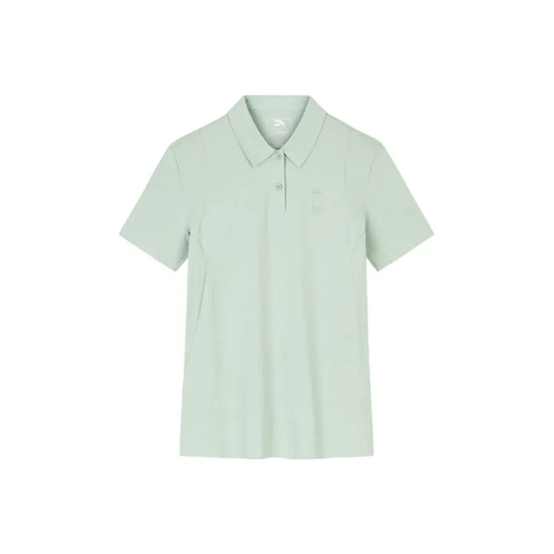 Anta Outdoor Collection Polo Shirt Women's Smoke Jade Green-0
