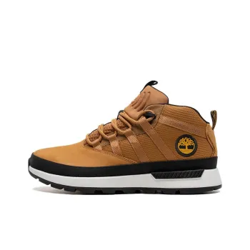 Timberland EURO TREKKER Wear resistant And Lightweight Mid Top Hiking Shoes Men's Brown