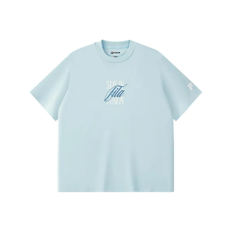 FILA FUSION WORKWEAR Regular T Shirt Women's Light Teal-0
