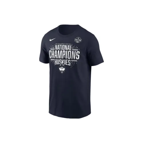 Nike UConn Women's Team Men's Nike College National Champs T Shirt