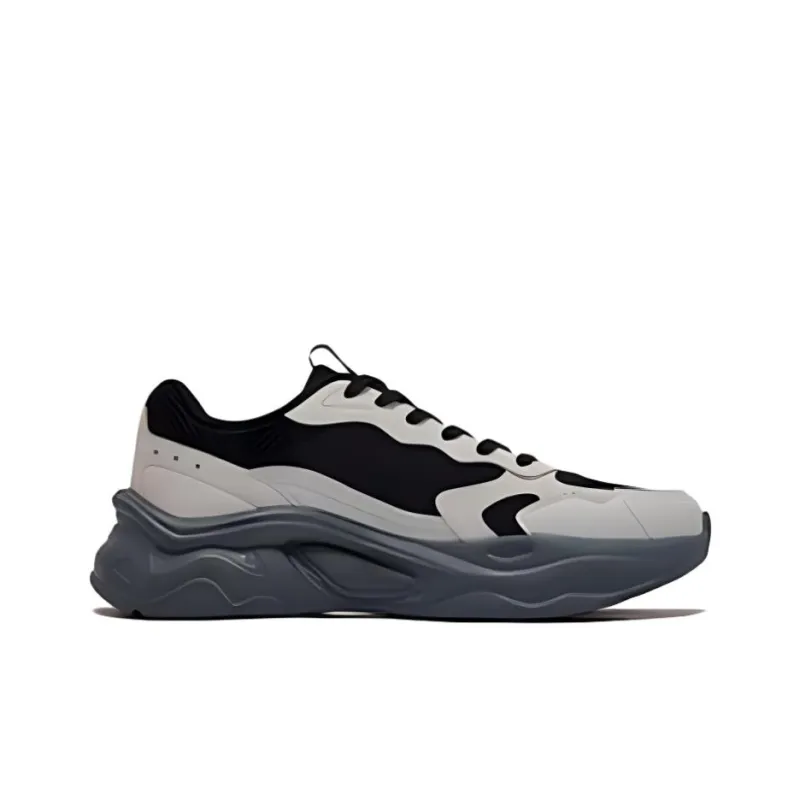361° Cambria Anti Slip Wear Resistant Low Top Casual Shoes Women's Gray Black-1