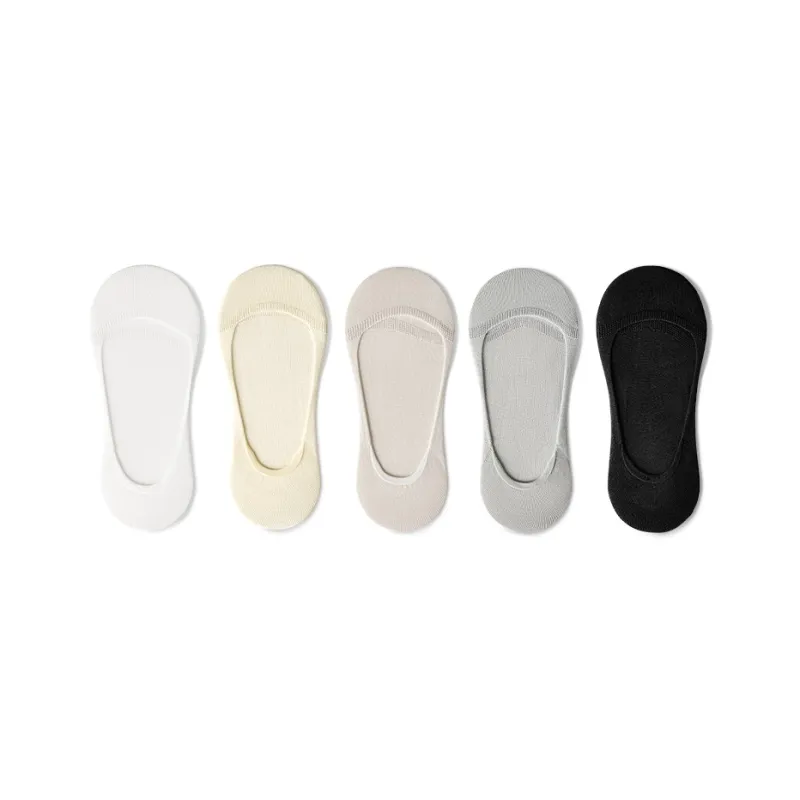 Primeet No Show Socks Women's 5 Pack-10
