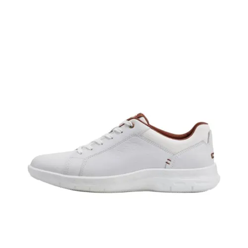 ROCKPORT Bugatti Abrasion Resistant Low Top Casual Shoes Men's White