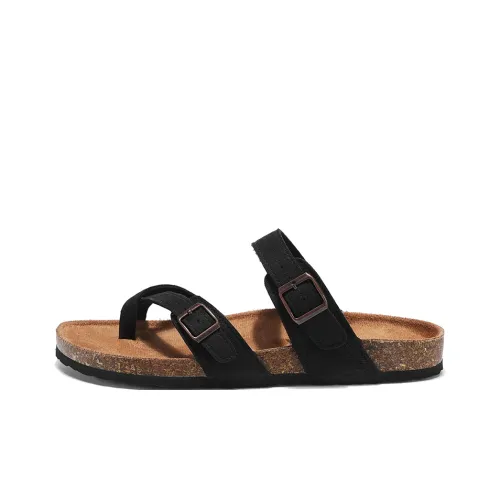 Hong Kong Meng Slip Resistant Abrasion Resistant Quiet Flip Flops Men's