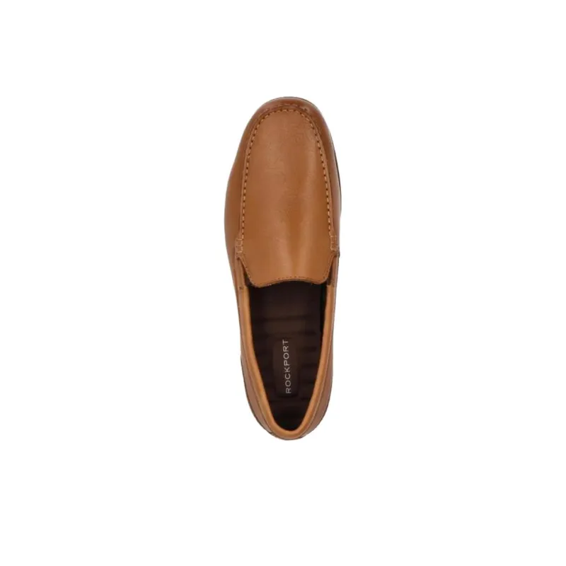 ROCKPORT MALCOM SLIP ON Boat Shoes Men's Tan-3