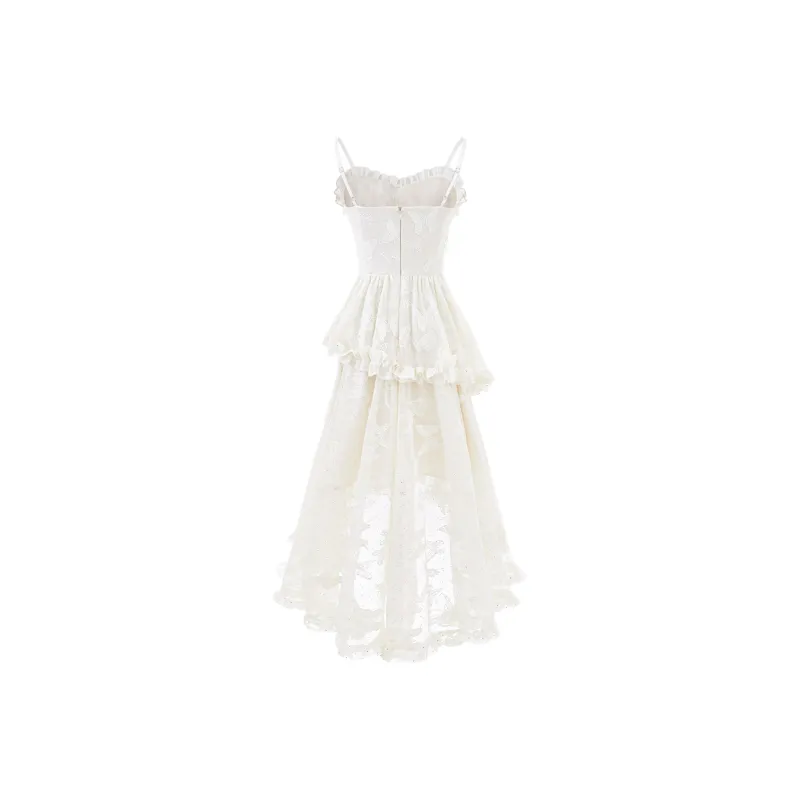 Blovelan Slip Dress Women's White-1