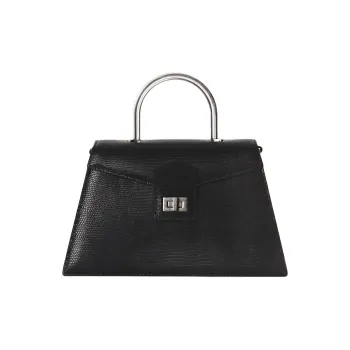 APEDE MOD Cow Leather One Shoulder Handbag Regular Women's Black