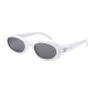 White Frame with Gray Lens