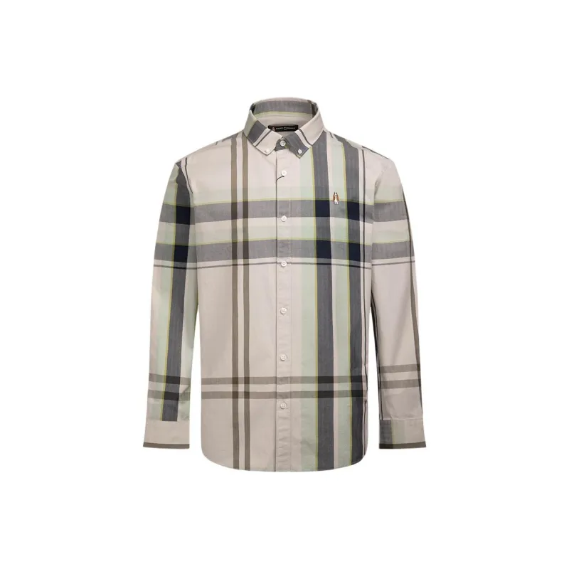 Hush Puppies Shirt Men's Summer Cloud Gray-0