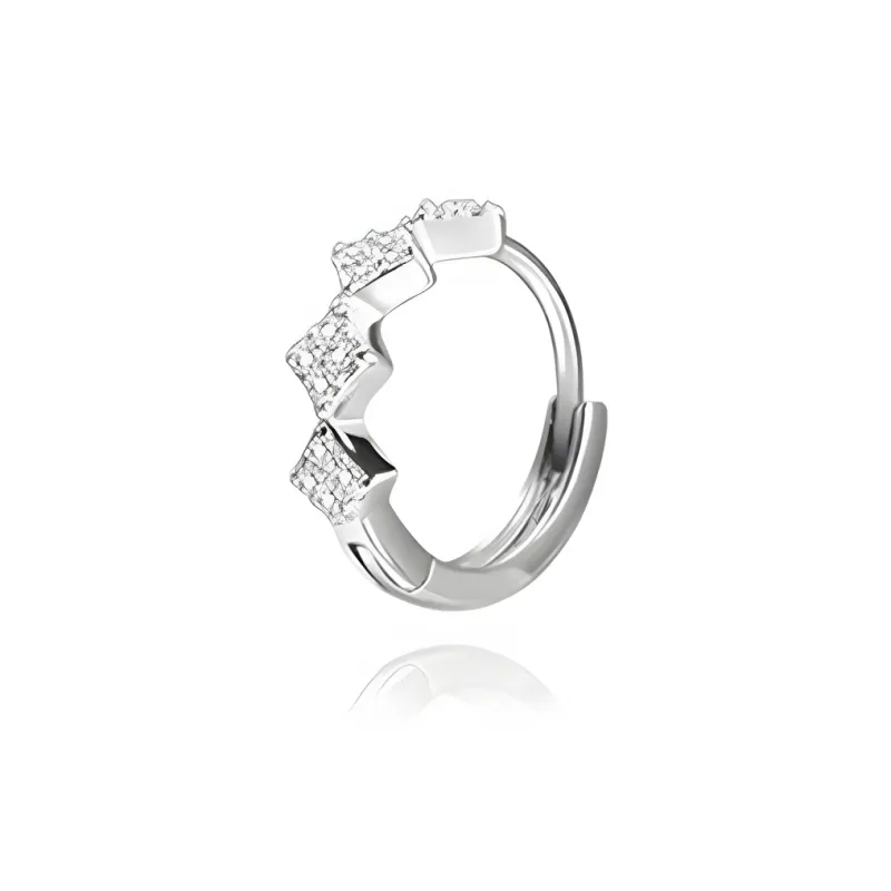 KIVA 999 Fine Silver Stud Earrings Women's-0